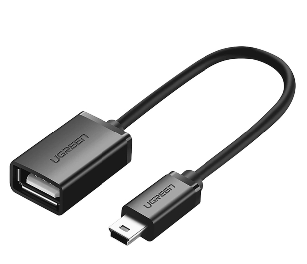 UGREEN Adapter OTG mini USB US249 czarny - 1488909 - zdjęcie